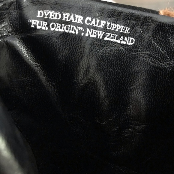 Club Monaco Dyed Calf Hair Leopard Print Booties - Picture 15 of 16